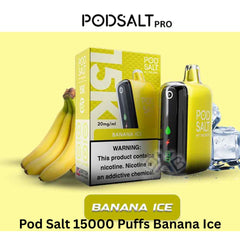 Pod Salt 15000 Puffs Banana Ice