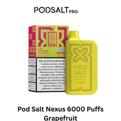 Pod Salt Nexus 6000 Puffs Grapefruit in Dubai UAE