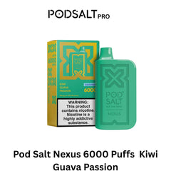 Pod Salt Nexus 6000 Puffs Kiwi Guava Passion in Dubai UAE