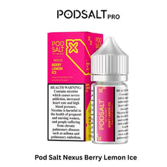 Pod Salt Nexus Berry Lemon Ice 20mg/ml-30ml in Dubai UAE