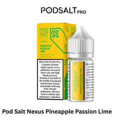 Pod Salt Nexus Pineapple Passion Lime 20mg/ml-30ml