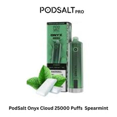 PodSalt Onyx Cloud 25000 Puffs Spearmint