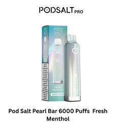 Pod Salt Pearl Bar 6000 Puffs Fresh Menthol