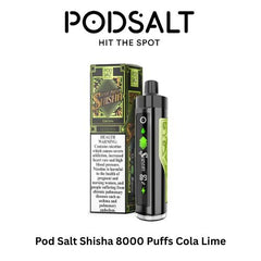 Pod Salt Shisha 8000 Puffs Cola Lime