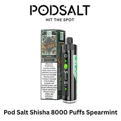 Pod Salt Shisha 8000 Puffs Spearmint
