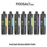 Pod Salt Shisha 8000 Puffs 3MG Disposable Vape
