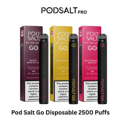 Pod Salt Go 2500 Puffs Disposable Vape in Dubai UAE