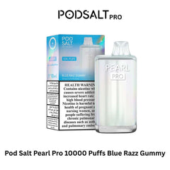 Pod Salt Pearl Pro 10000 Puffs Blue Razz Gummy