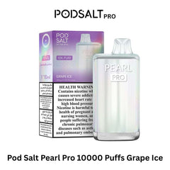 Pod Salt Pearl Pro 10000 Puffs Grape Ice