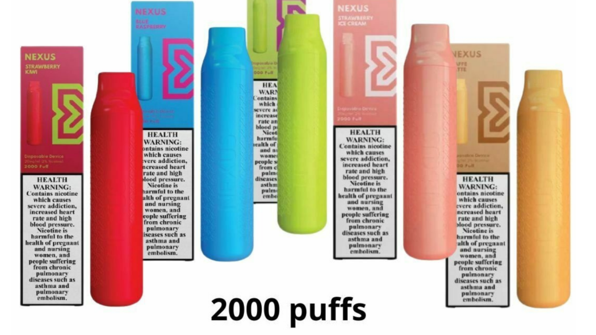 Podsalt Nexus 2000 Puffs Disposable Vape in Dubai UAE