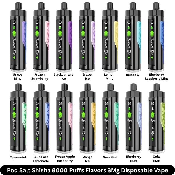 POD SALT Shisha 8000 Puffs