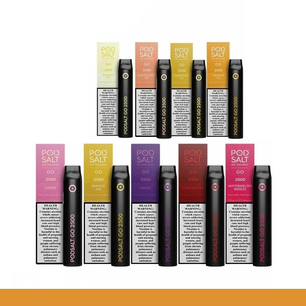 Pod Salt Go Disposable Vape 2500 puffs in Dubai UAE