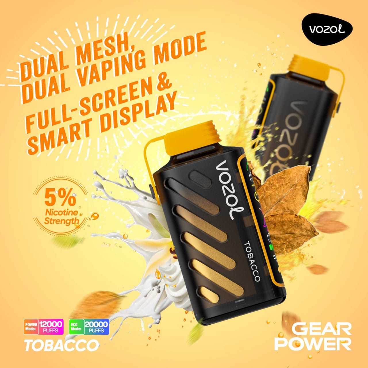 Vozol Gear 20000 Puffs 3-Pack Combo Offer in Dubai