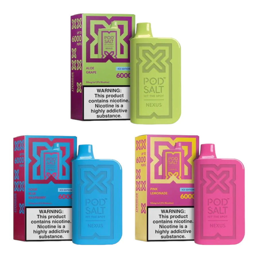 POD SALT NEXUS 6000 Puffs Disposable Vape