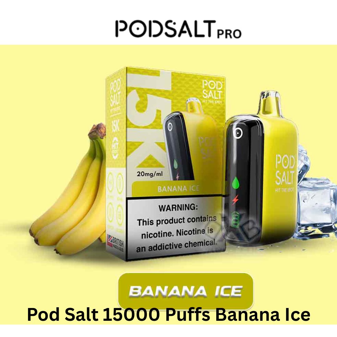 Pod Salt 15000 Puffs Banana Ice