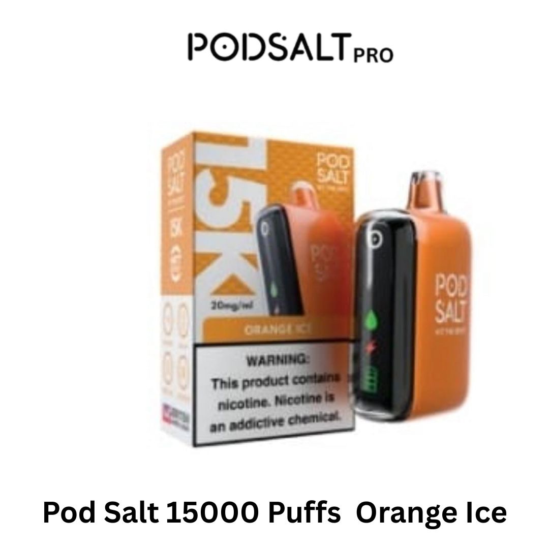 Pod Salt 15000 Puffs Orange Ice