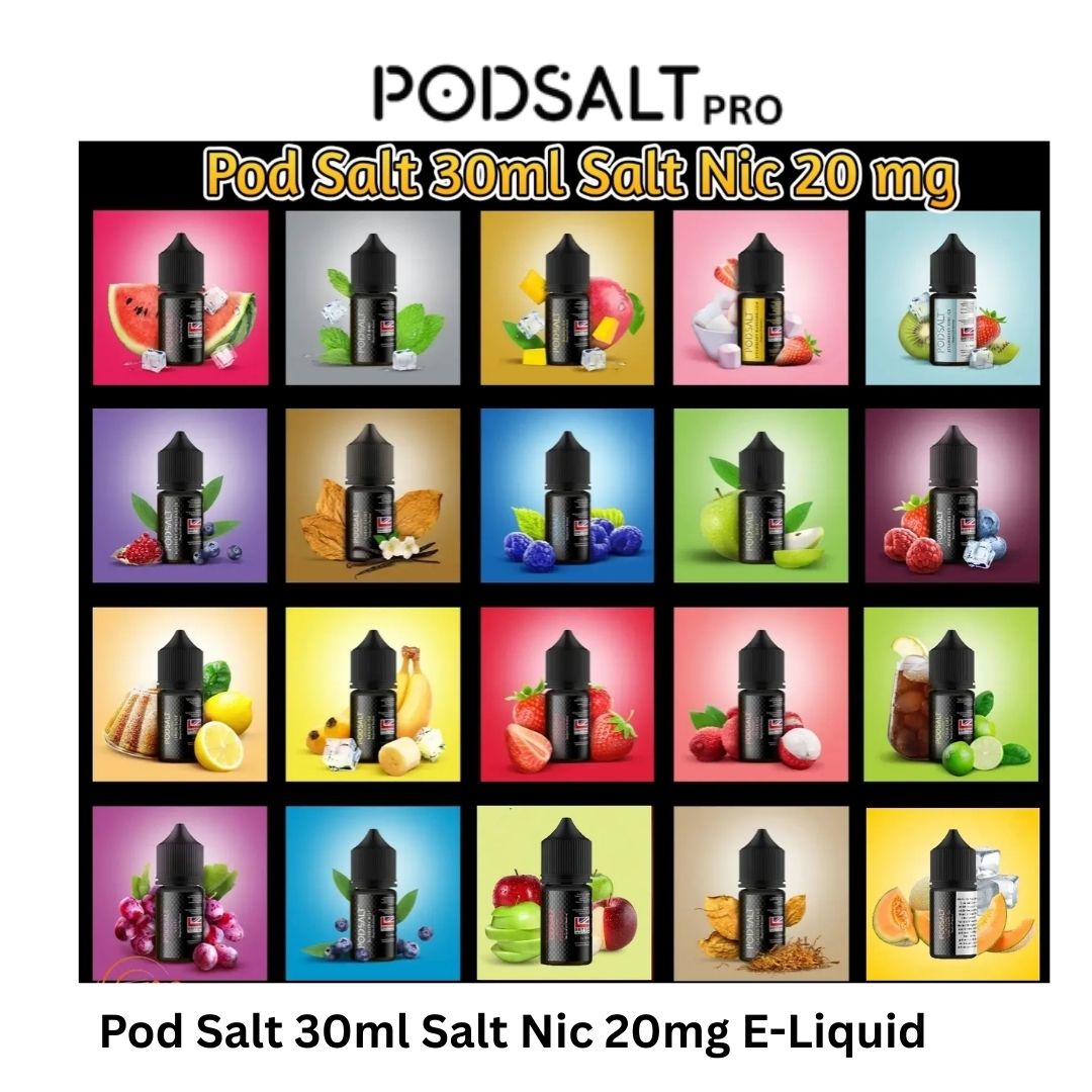 Pod Salt 30ml Salt Nic 20mg E-Liquid In Dubai UAE