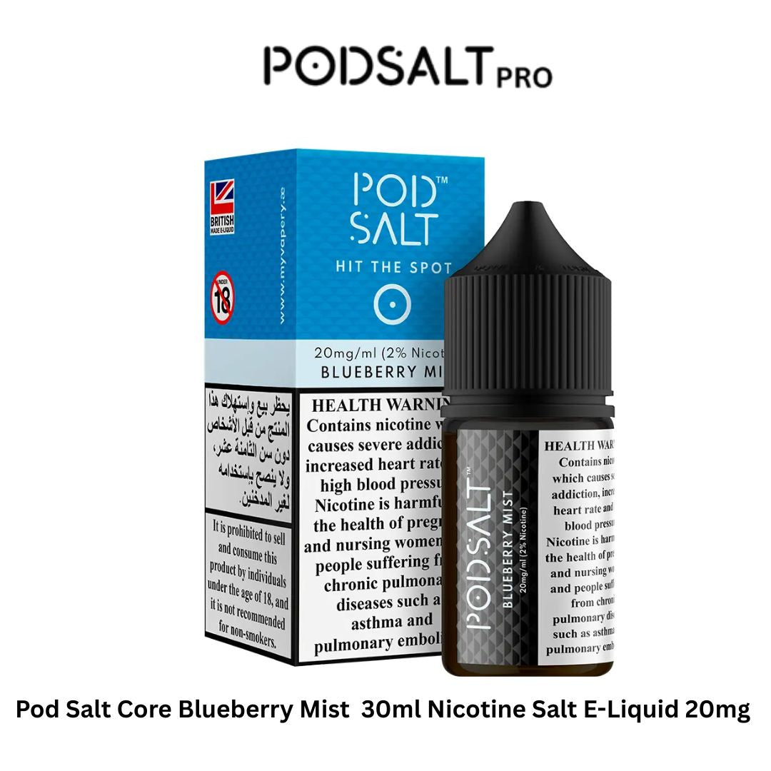 Pod Salt Core Blueberry Mist 30ml Nicotine Salt E-Liquid 20mg