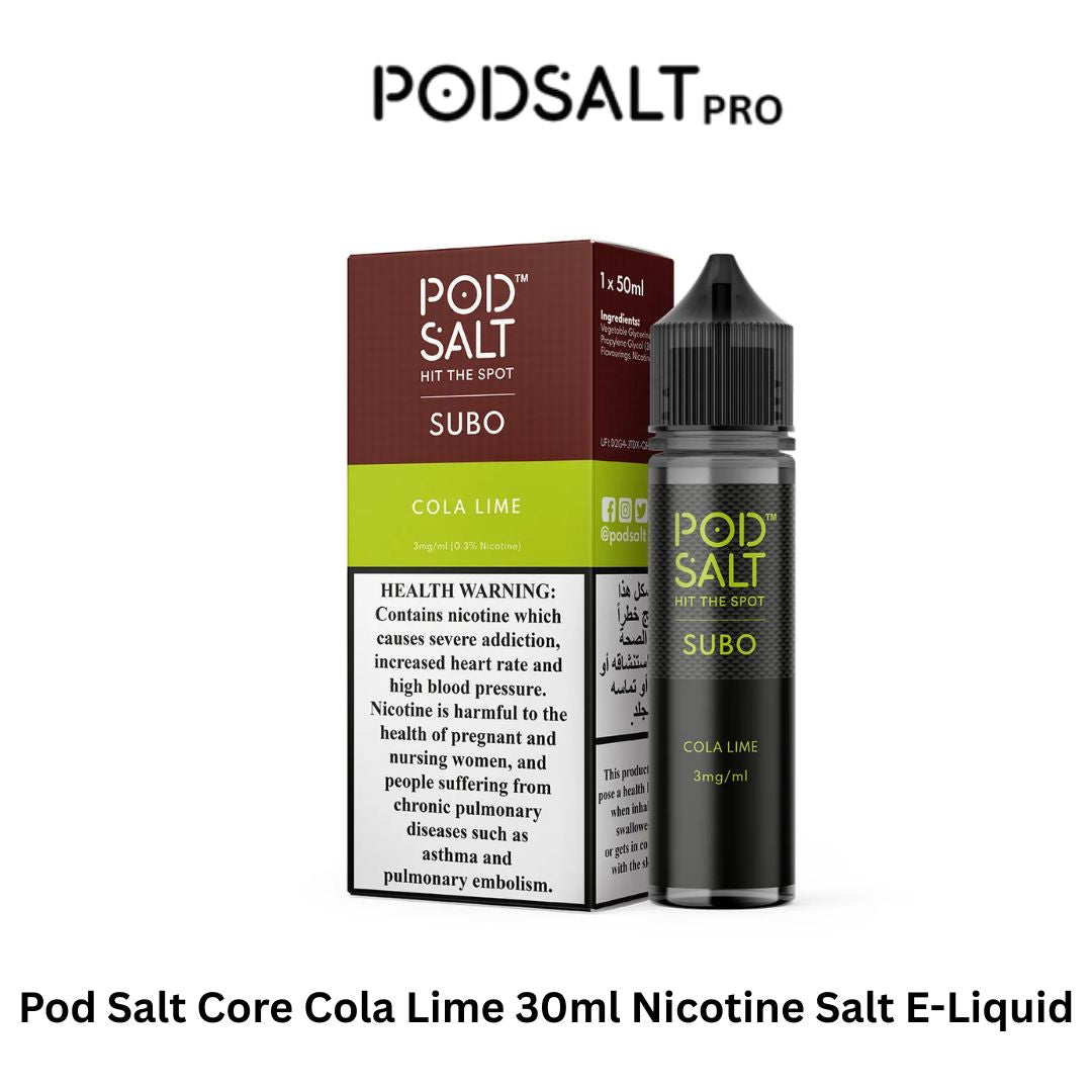 Pod Salt 30ml Salt Nic 20mg E-Liquid In Dubai UAE