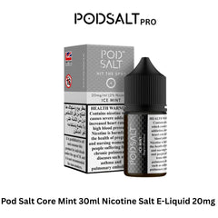 Pod Salt Core Mint 30ml Nicotine Salt E-Liquid 20mg