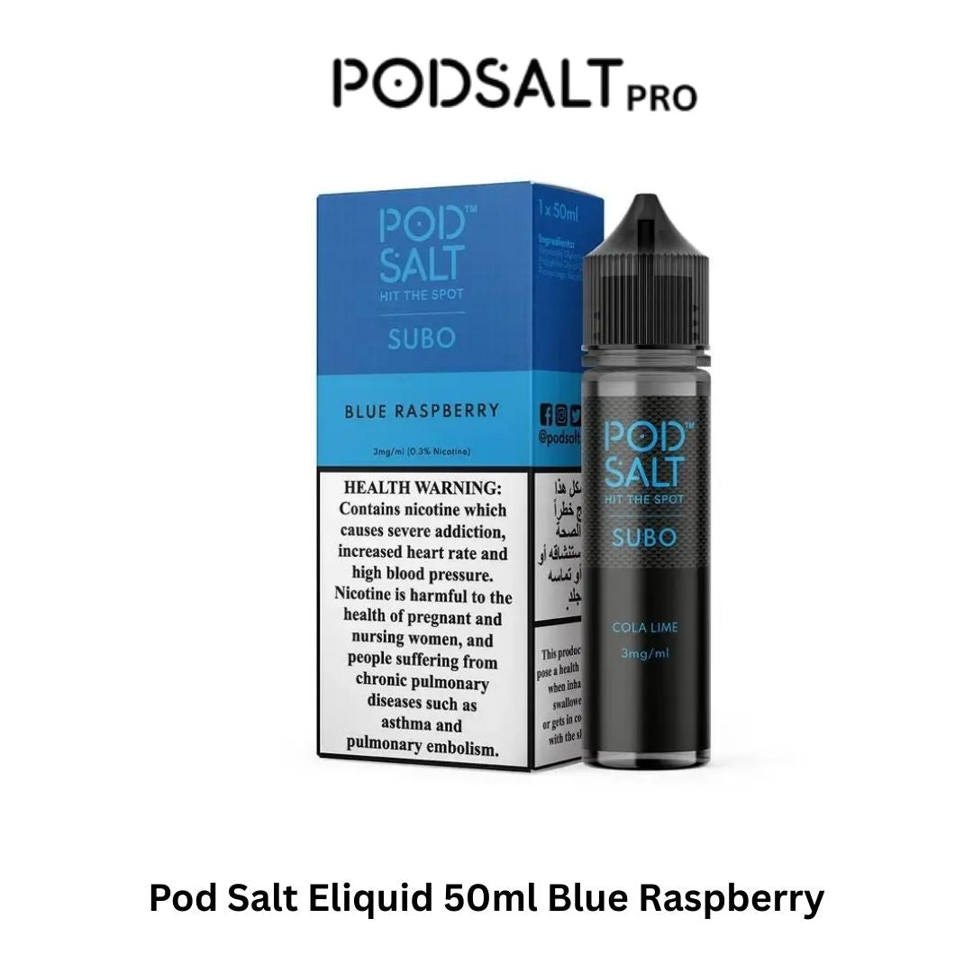 Pod Salt Eliquid 50ml Blue Raspberry