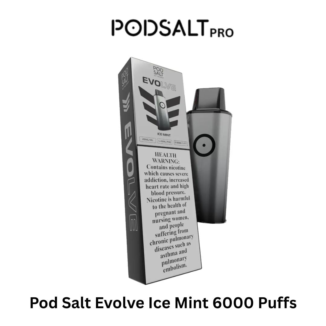 Pod Salt Evolve Ice Mint 6000 Puffs