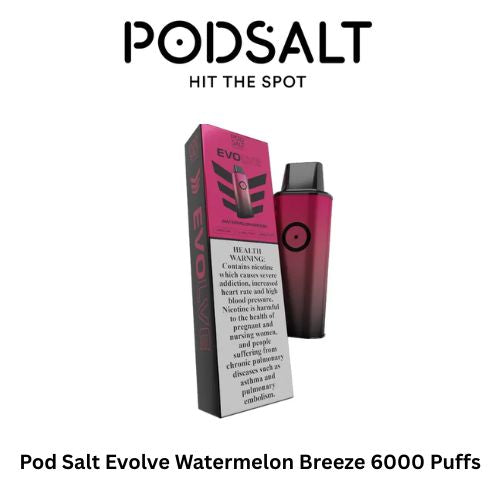 Pod Salt Evolve Watermelon Breeze 6000 Puffs