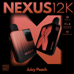 Pod Salt Nexus 12000 Puffs Juicy Peach
