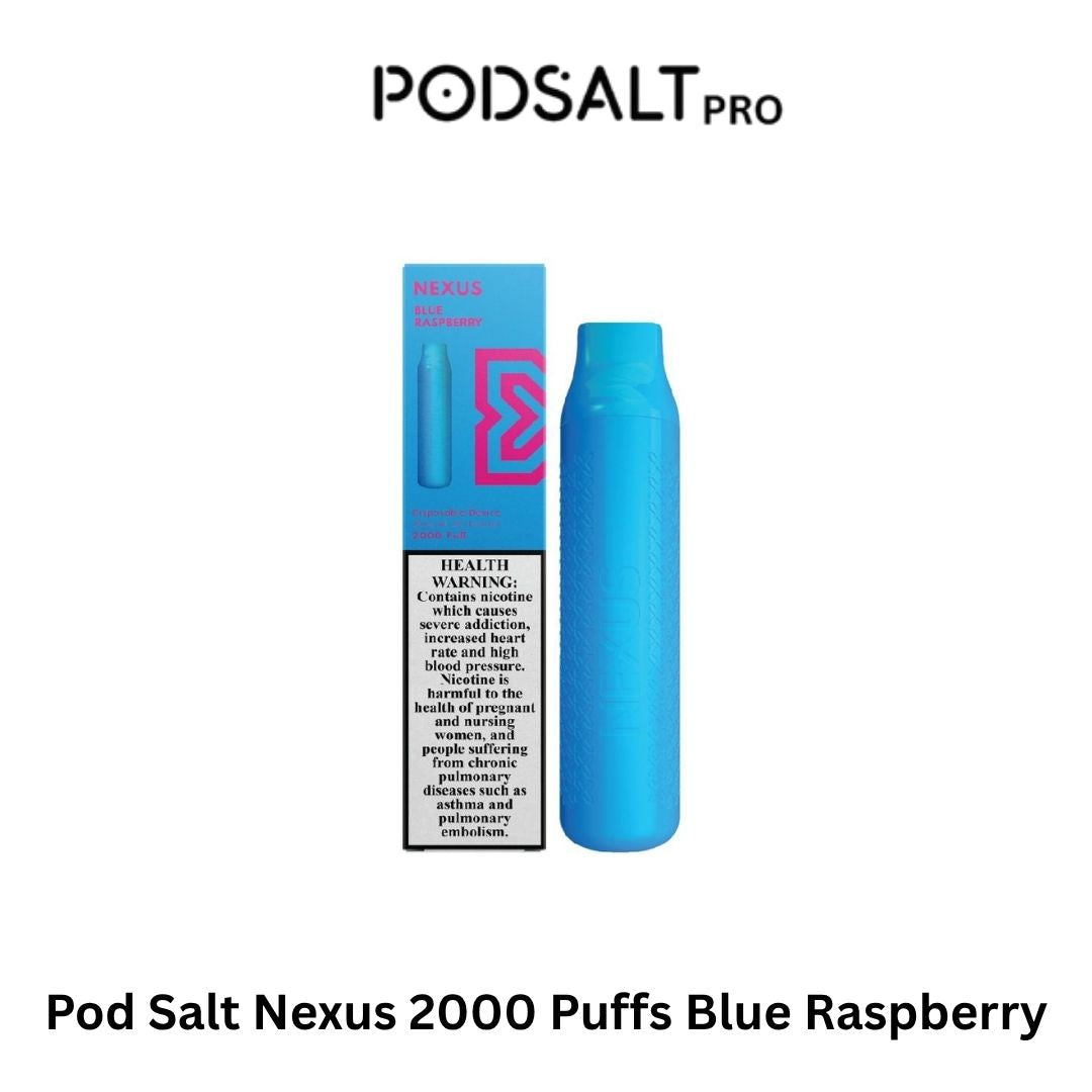 Pod Salt Nexus 2000 Puffs Blue Raspberry