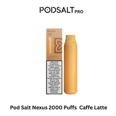 Pod Salt Nexus 2000 Puffs Caffe Latte