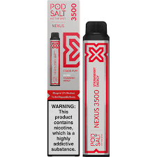 Pod Salt Nexus 3500 Puffs  Strawberry Energy