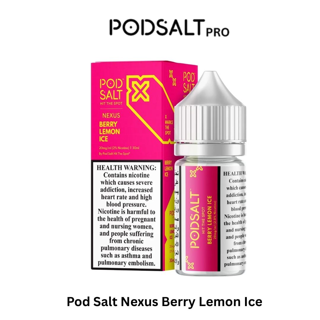 Pod Salt Nexus Berry Lemon Ice 20mg/ml-30ml in Dubai UAE