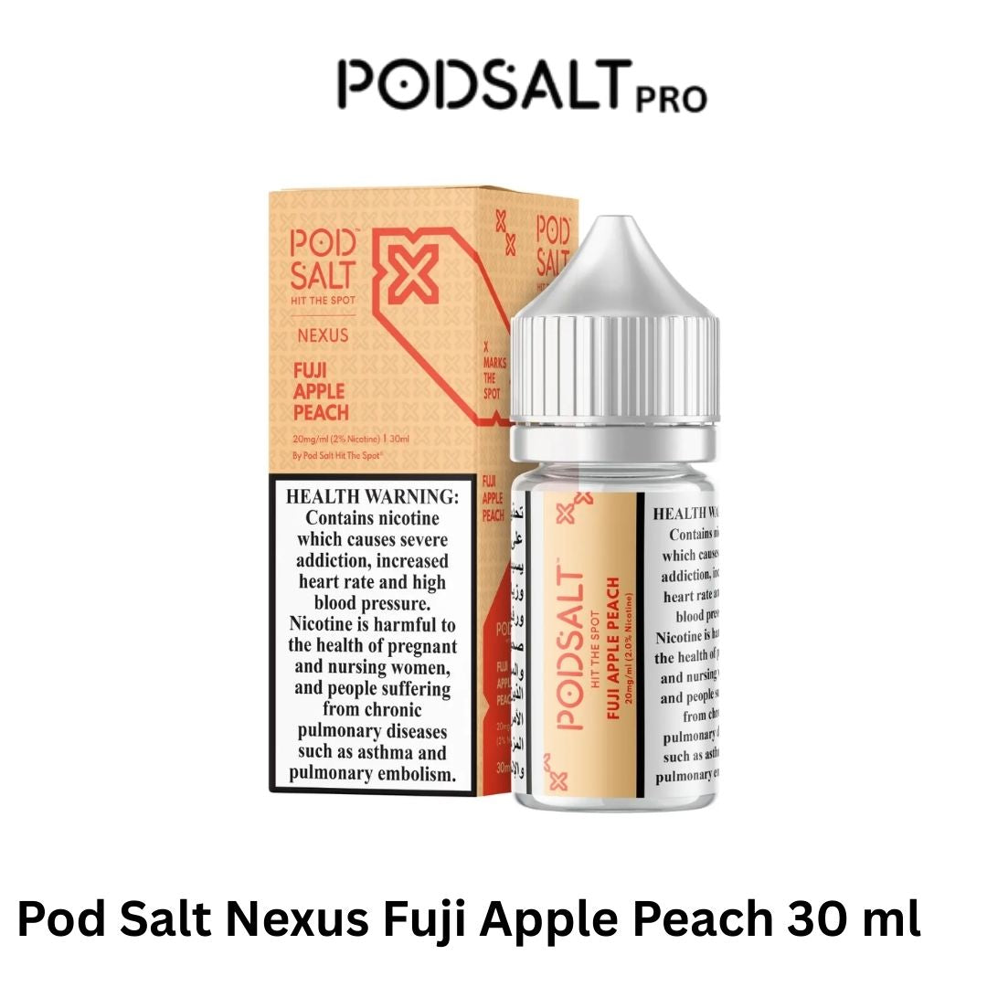 Pod Salt Nexus Fuji Apple Peach 20mg/ml - 30ml