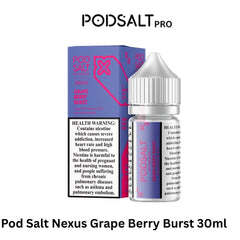 Pod Salt Nexus Grape Berry Burst 20mg/ml - 30ml