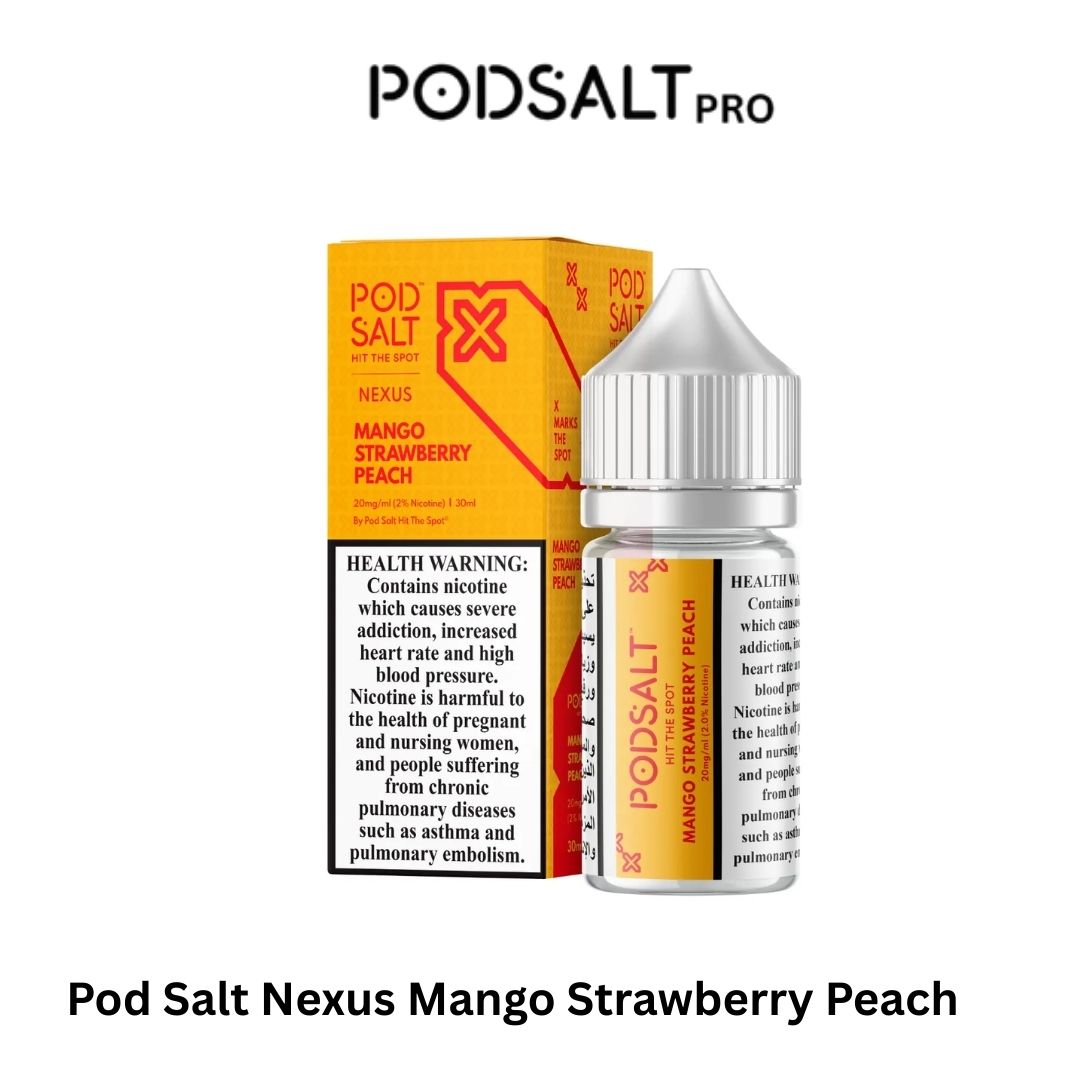 Pod Salt Nexus Mango Strawberry Peach 20mg/ml-30ml