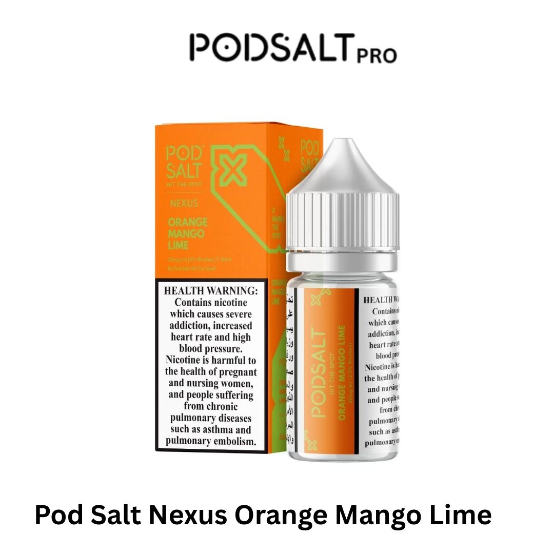 Pod Salt Nexus Orange Mango Lime 20mg/ml-30ml
