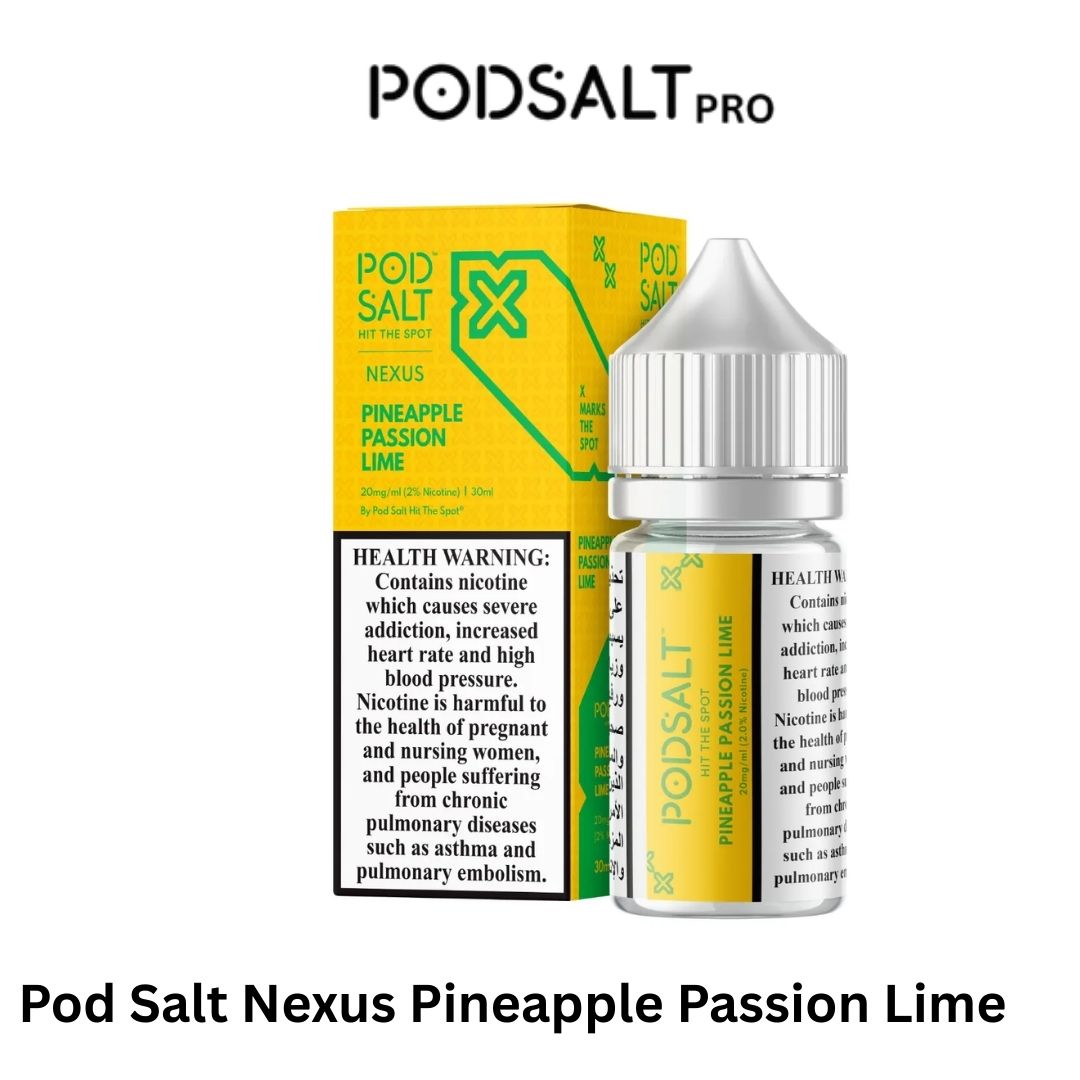 Pod Salt Nexus Pineapple Passion Lime 20mg/ml-30ml