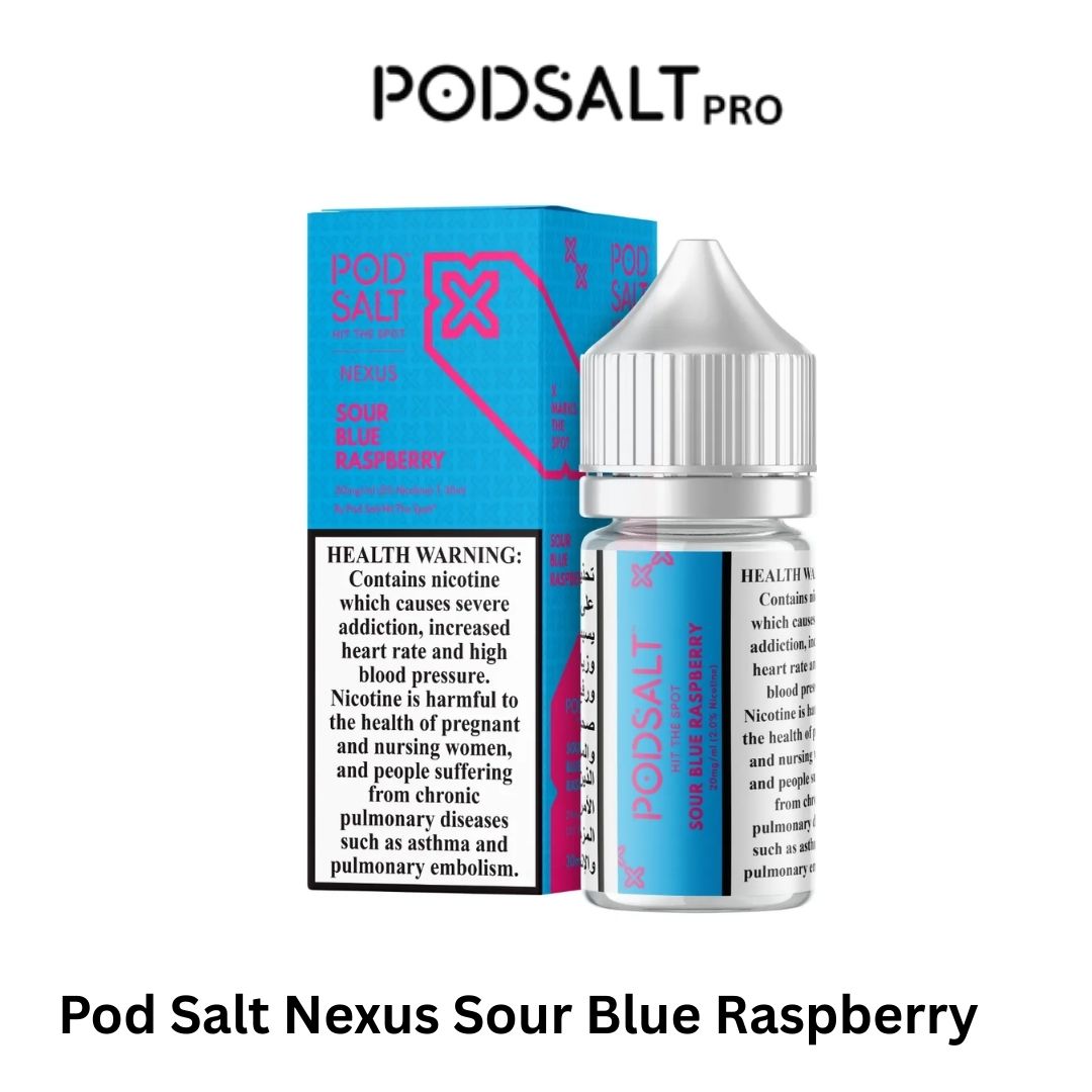 Pod Salt Nexus Sour Blue Raspberry 20mg/ml-30ml