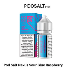 Pod Salt Nexus Sour Blue Raspberry 20mg/ml-30ml