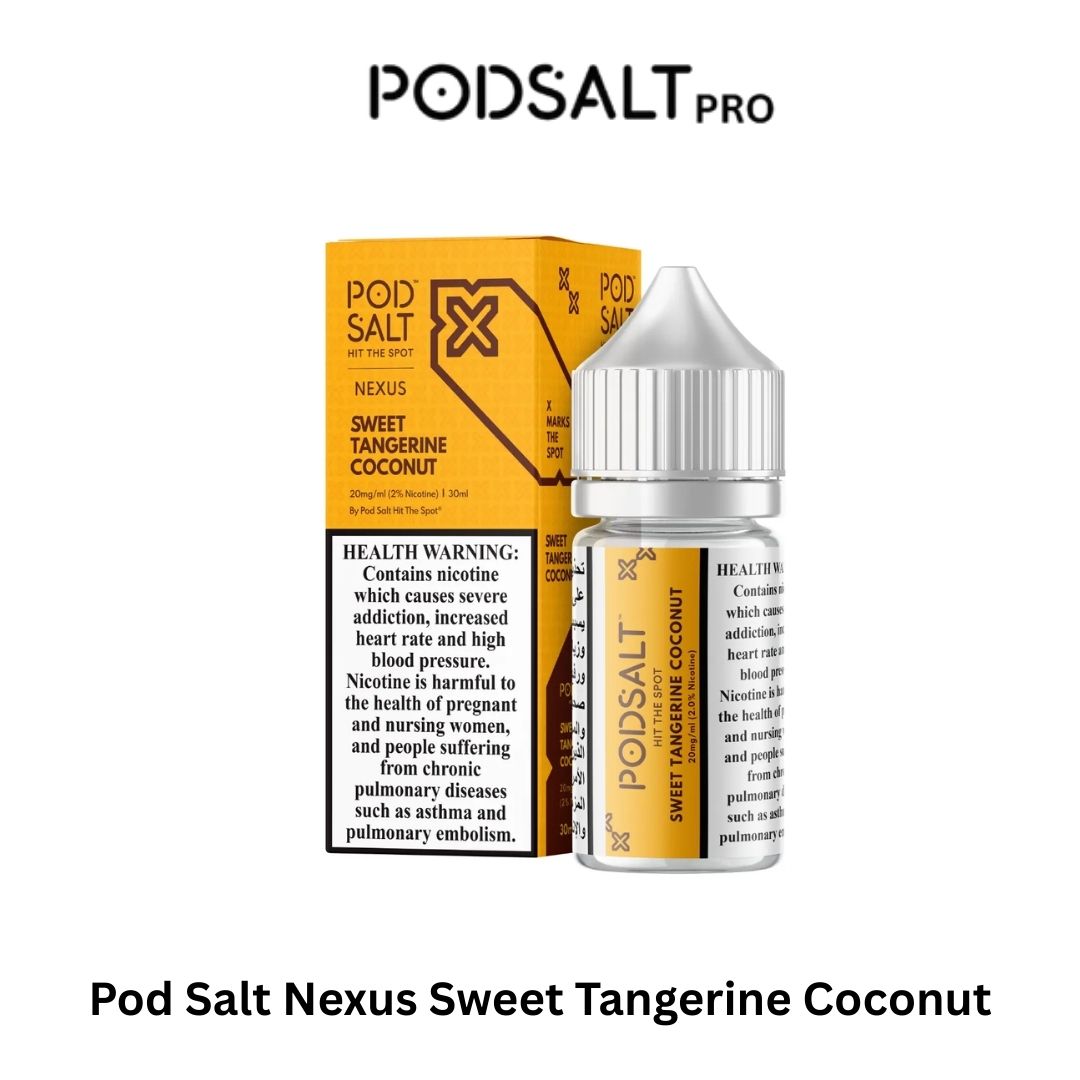 Pod Salt Nexus Sweet Tangerine Coconut 20mg/ml-30ml in Dubai UAE