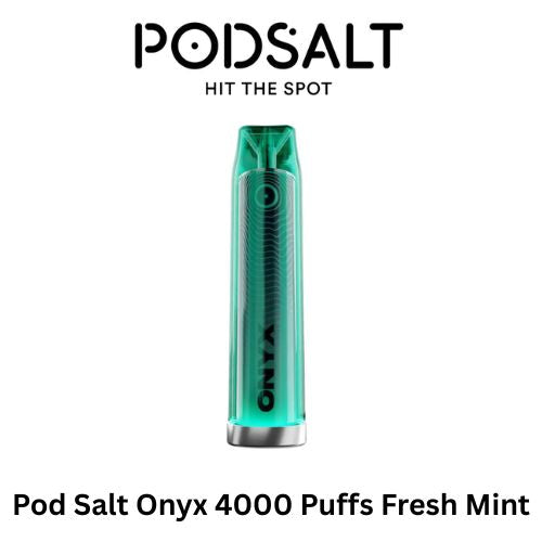Pod Salt Onyx 4000 Puffs Fresh Mint