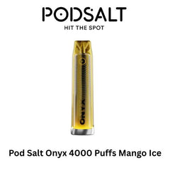 Pod Salt Onyx 4000 Puffs Mango Ice