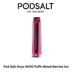 Pod Salt Onyx 4000 Puffs Mixed Berries Ice