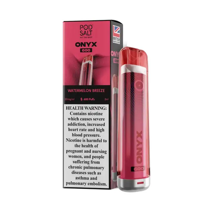 Pod Salt Onyx 600 Puffs Watermelon Breeze in Dubai UAE