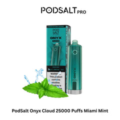PodSalt Onyx Cloud 25000 Puffs Miami Mint