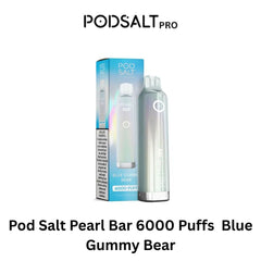Pod Salt Pearl Bar 6000 Puffs  Blue Gummy Bear