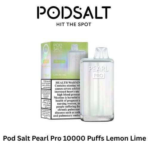 Pod Salt Pearl Pro 10000 Puffs Lemon Lime