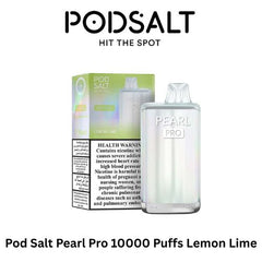 Pod Salt Pearl Pro 10000 Puffs Lemon Lime