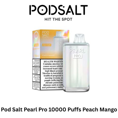 Pod Salt Pearl Pro 10000 Puffs Peach Mango