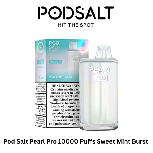 Pod Salt Pearl Pro 10000 Puffs Sweet Mint Burst